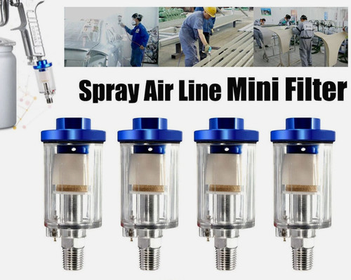 Spray paint gun 4 - gun, 1/4